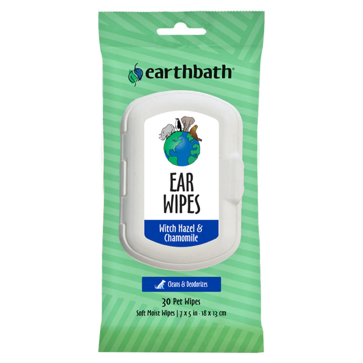 Earthbath Ear Wipes-Ear Wipes : 25 ct