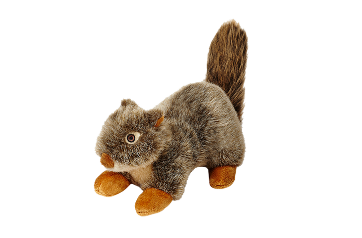 Fluff and Tuff Dog Toys - Nuts Squirrel