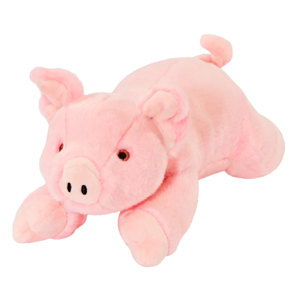 Fluff and Tuff Dog Toy-Petey Pig : MED