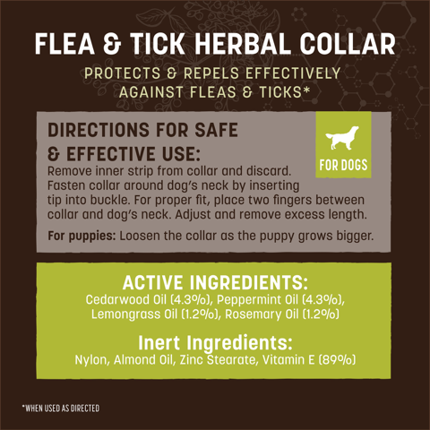 Dog Natures Protection Flea Tick Collar