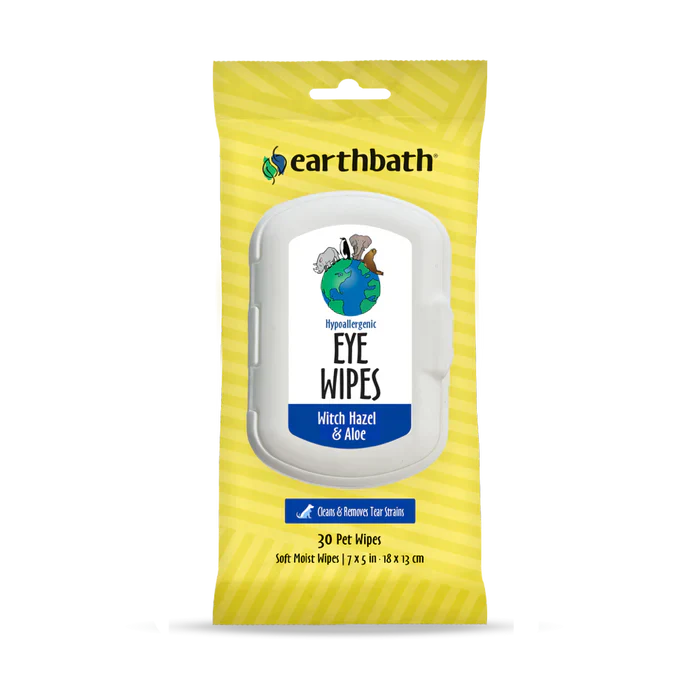 Earthbath Hypo Allergenic Eye Wipes w/ Witch Hazel & Aloe
