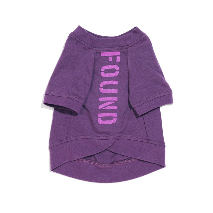 Found My Animal Big Full Heart Animal T-Shirt, Purple + Tulip