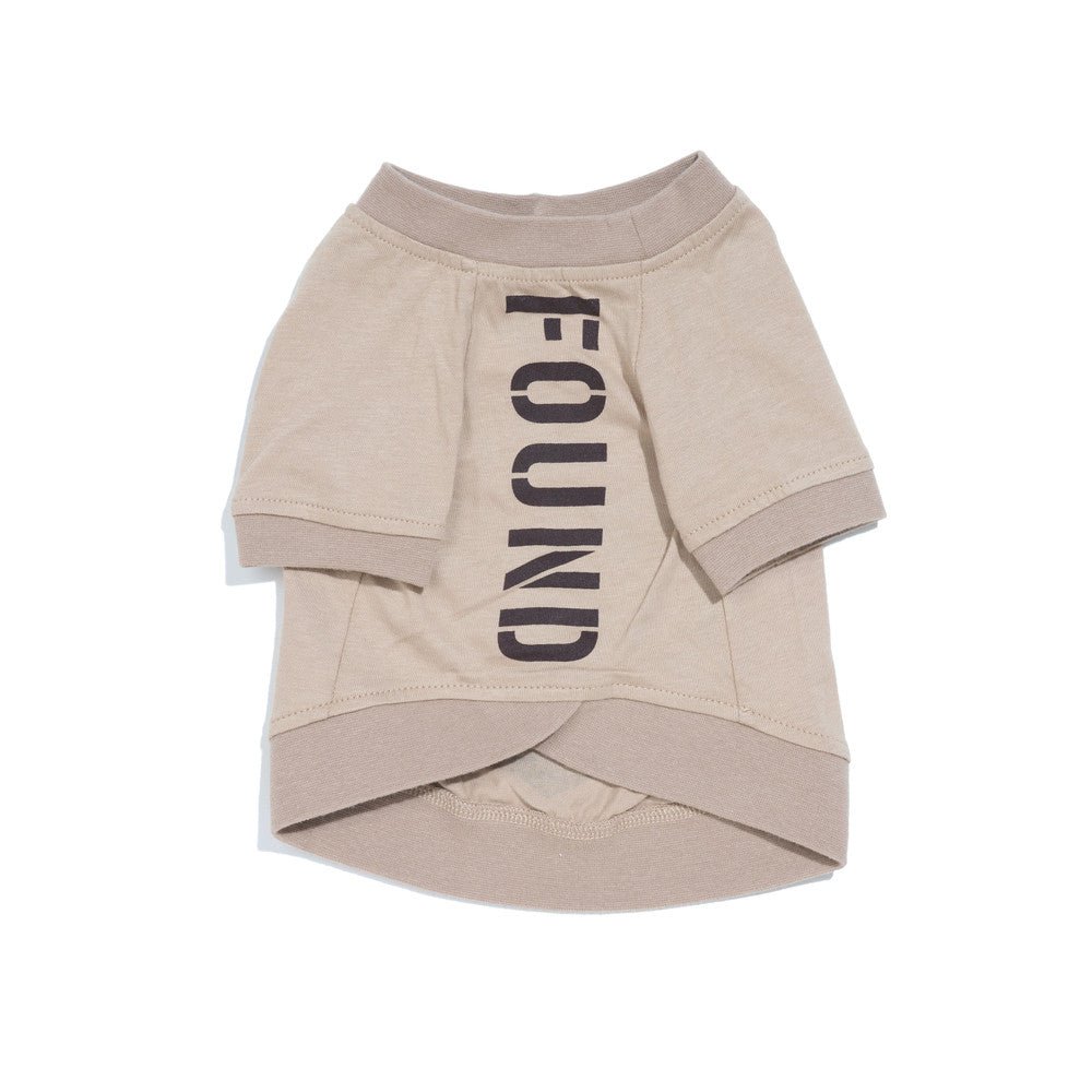 Found My Animal Big Full Heart Animal T-Shirt, Taupe + Chocolate